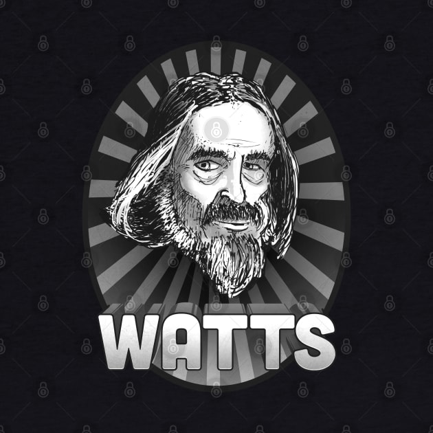 ALAN WATTS by pitnerd